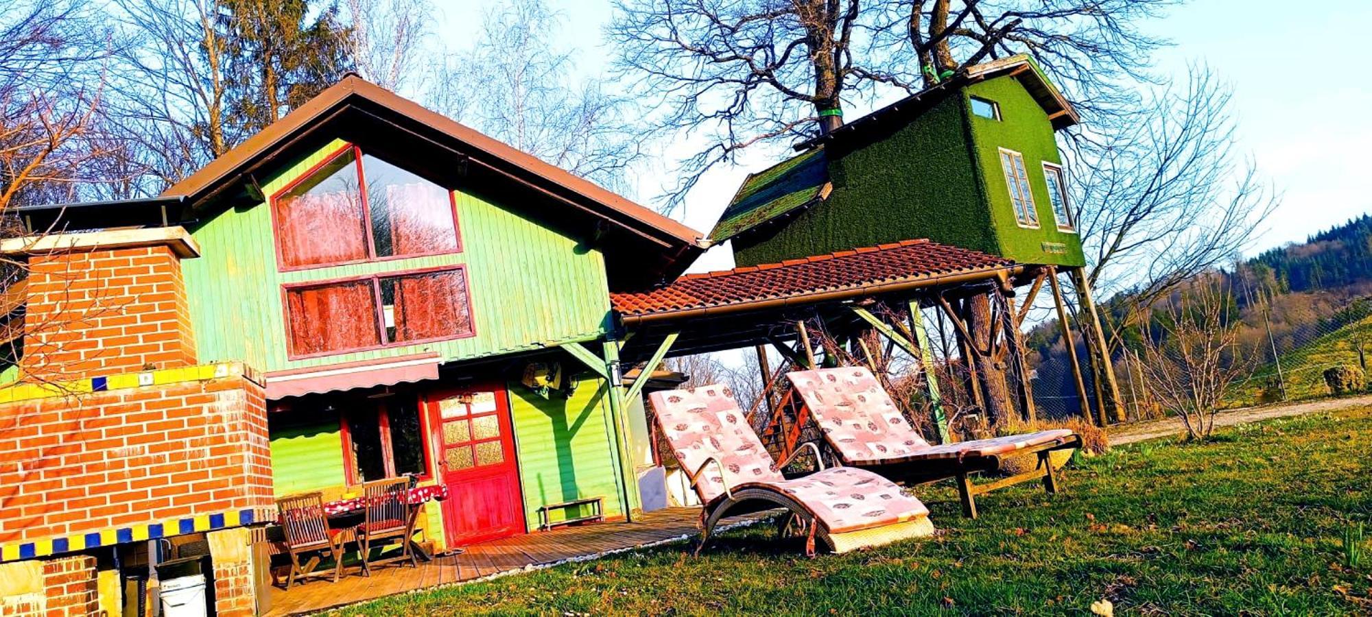 Fairytale Wooden House By Ljubljana Villa Grosuplje Exterior photo