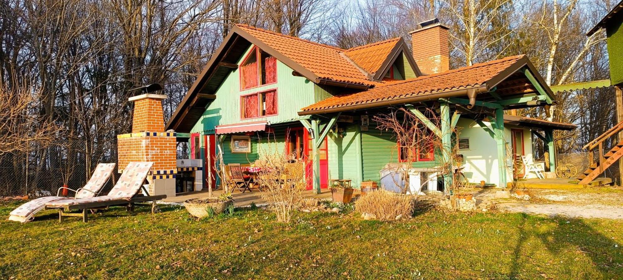 Fairytale Wooden House By Ljubljana Villa Grosuplje Exterior photo